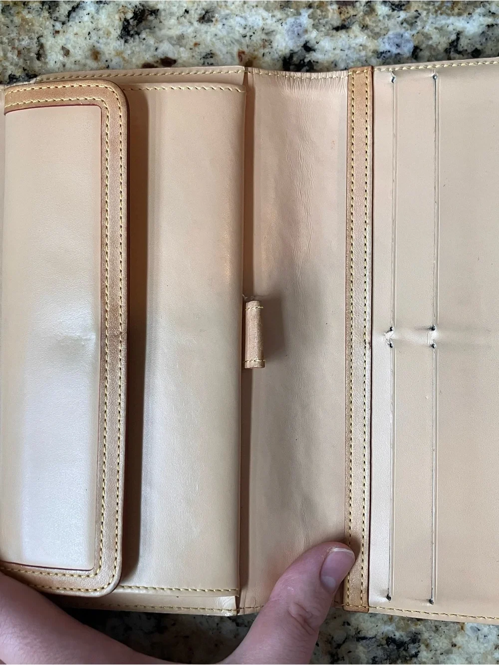 Louis Vuitton Multicolor Monogram White Flap Wallet on Chain with Gold Chain